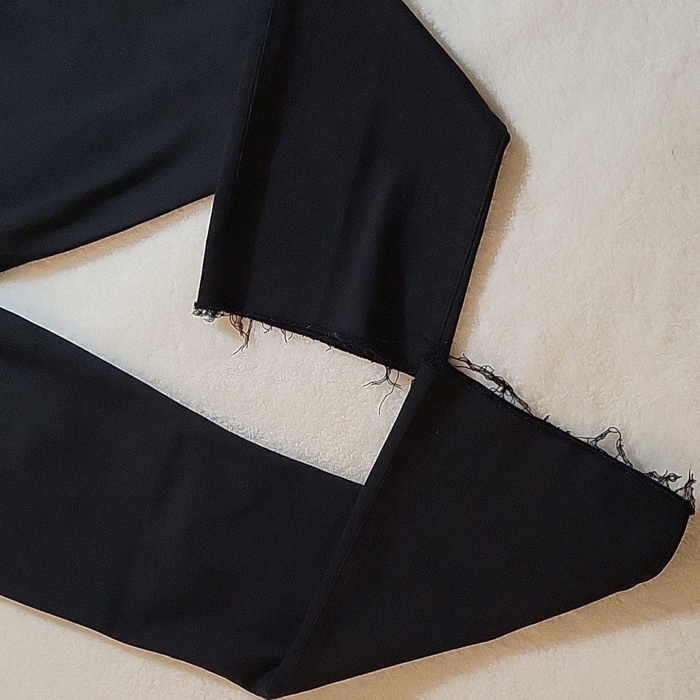 J BRAND BLACK PANTS SELENA SIZE 27" - Picture 6 of 13